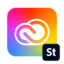 Adobe Creative Cloud with Adobe Stock for Teams Multi 1Y Subscription