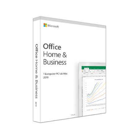 Microsoft Oprogramowanie Office Home and Business 2019 Win / Mac Polish Licencja elektroniczna