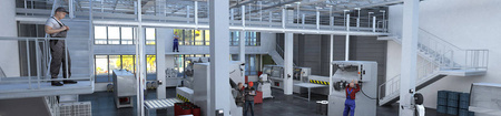 DOSCH 3D: 3D-Scenes - Factory 03 - Plus