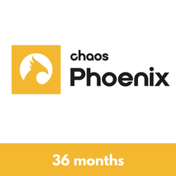 Chaos Phoenix FD, for 3ds max & Maya, NEW license for 36 months