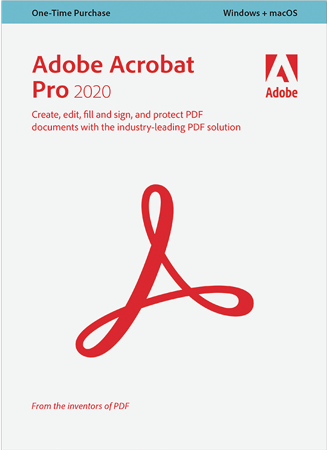 Adobe Acrobat 2020 Pro PL GOV Win/MAC (wersja elektroniczna)