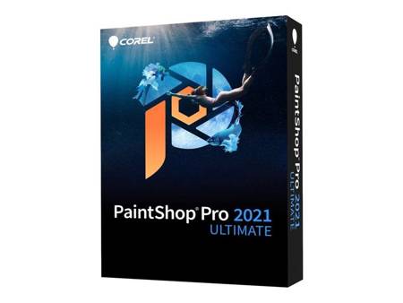 Corel Oprogramowanie PaintShop Pro 2021 ULTIMATE Mini Box wersja pudełkowa