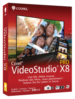 Corel VideoStudio Pro X8 ENG Win – Licencja edukacyjna Classroom 15+1